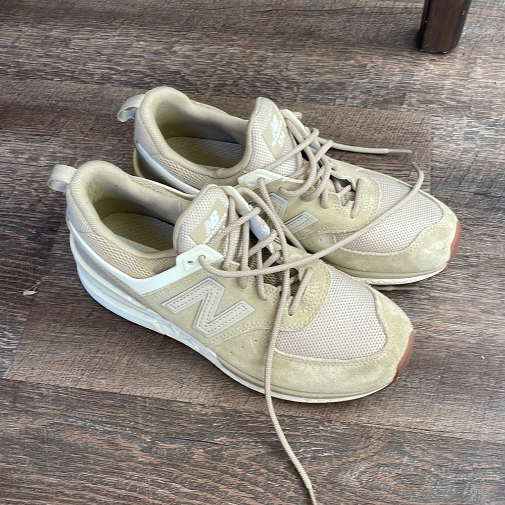 Tan New Balances